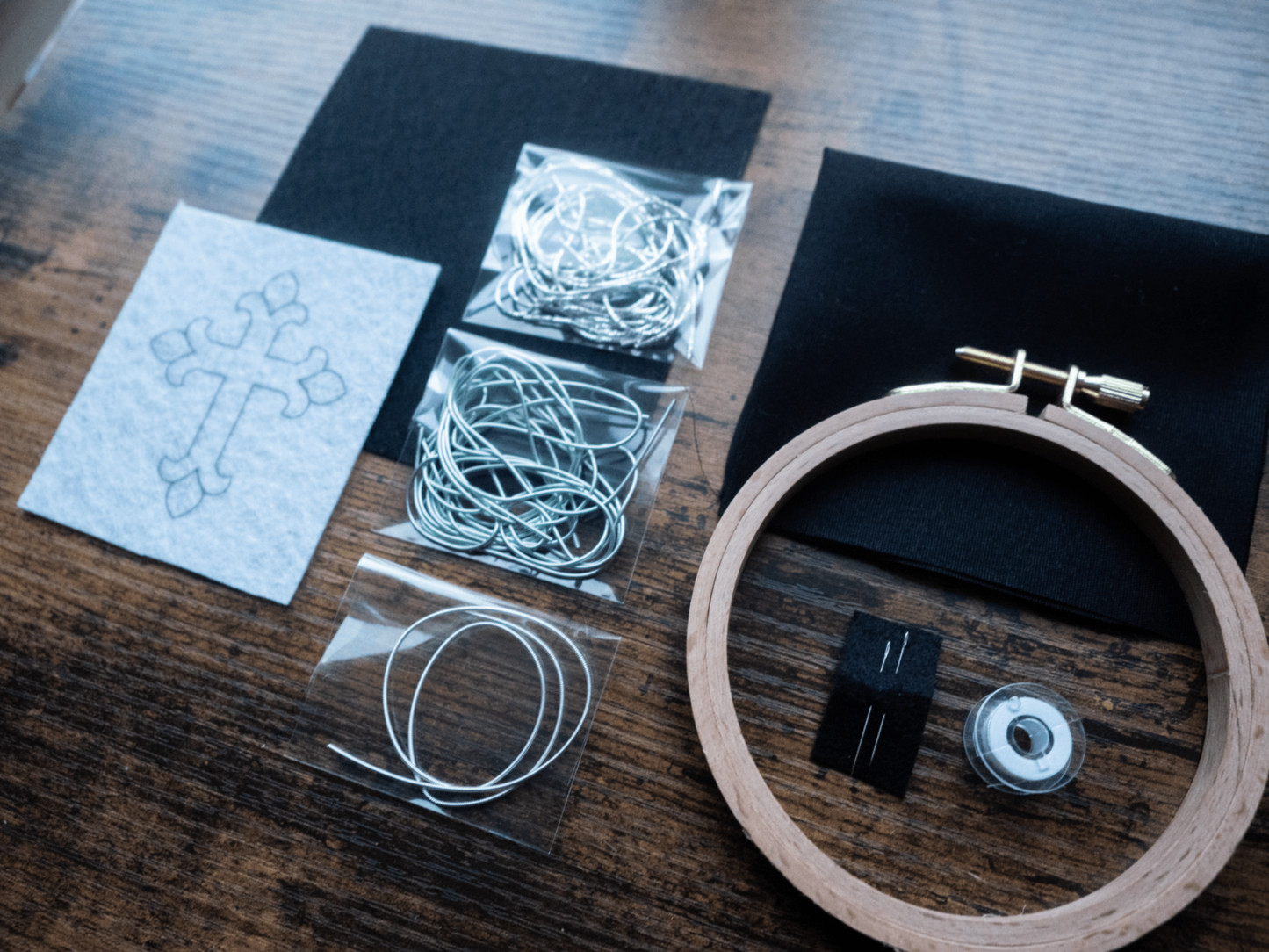 Christian Cross Embroidery Kit for Beginners