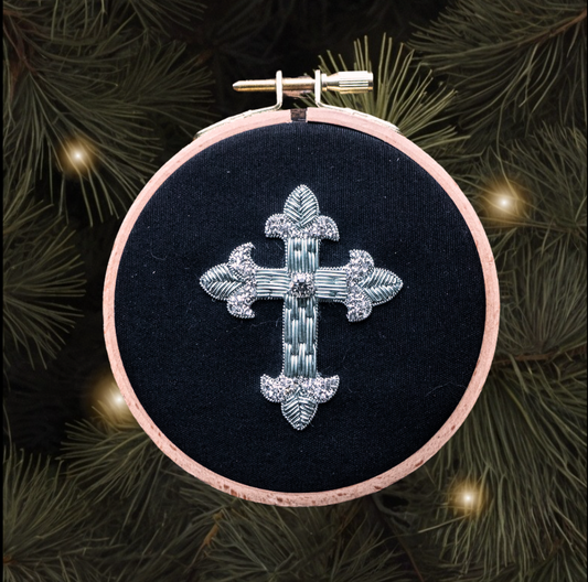 Christian Cross Embroidery Kit for Beginners