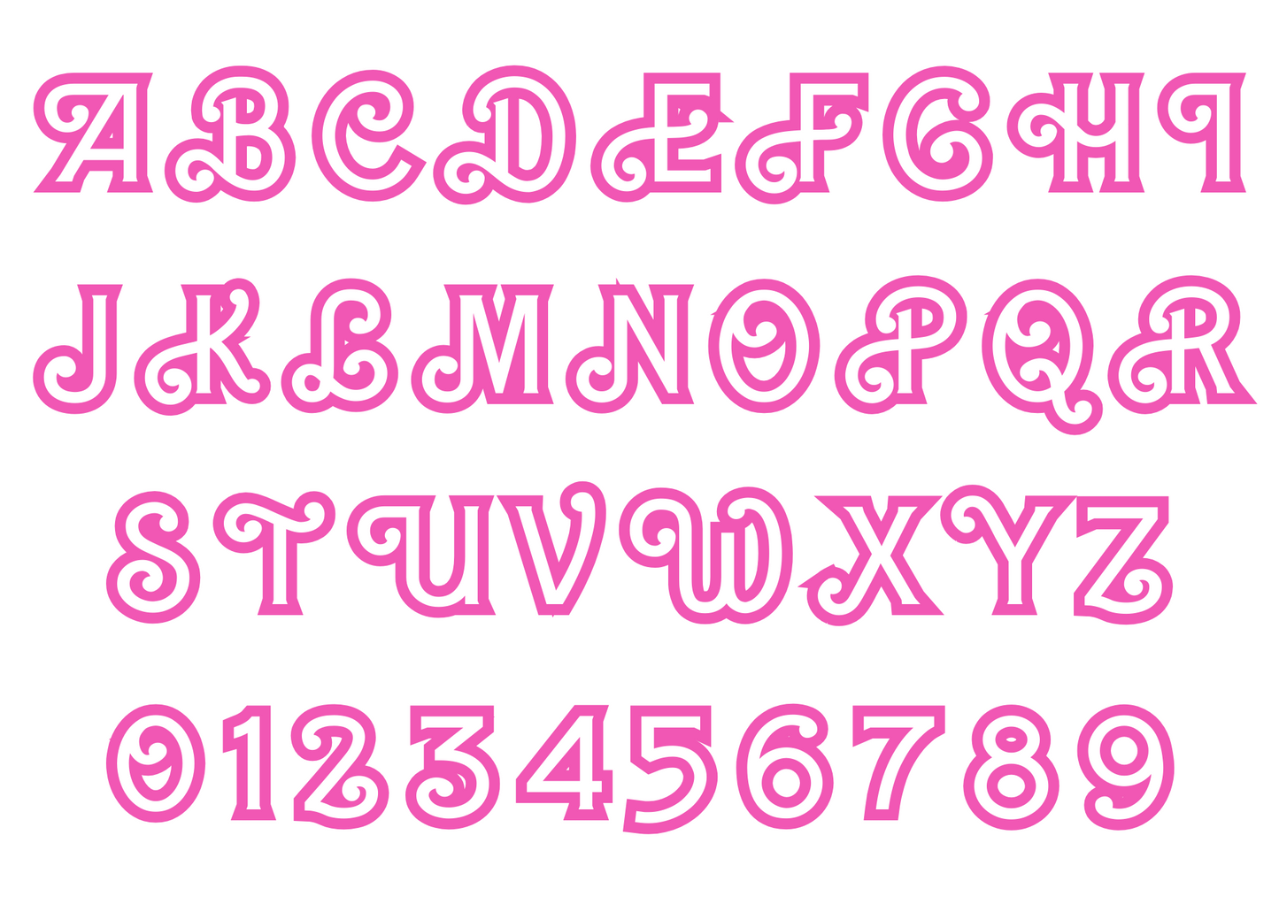 Beaded Barbie Letter Brooch Embroidery Kit