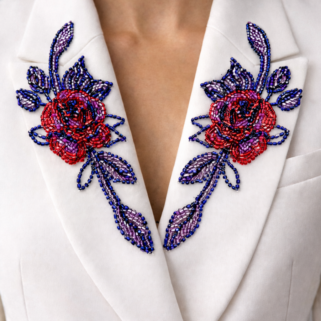 The Midnight Rose Tambour Embroidery Kit