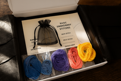 Stitch Sampler Beginner Embroidery Kit