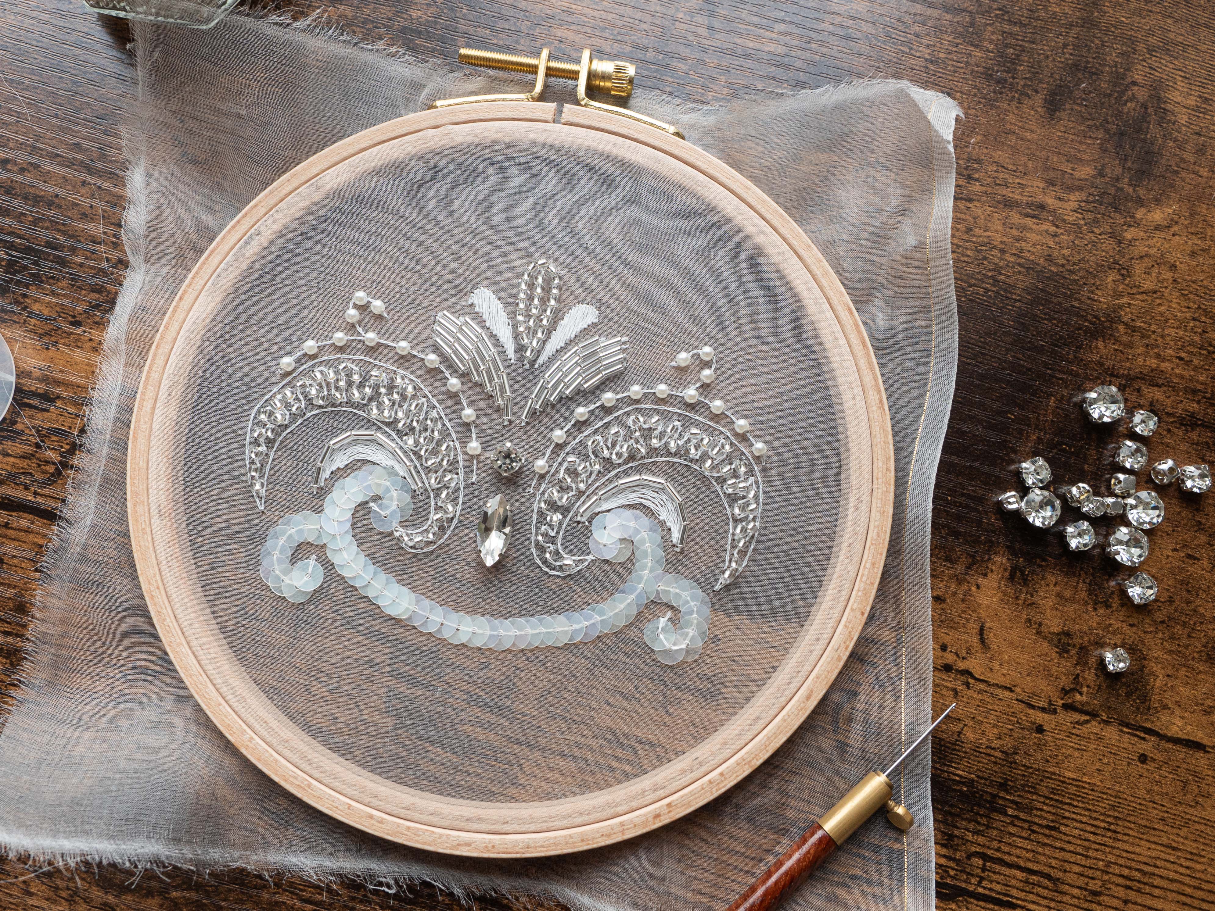 Tambour Embroidery Sampler Kit For Beginners – The Crafty Heart