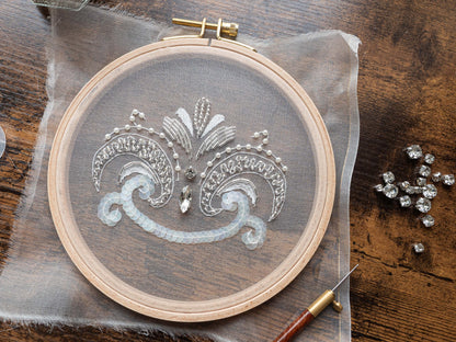 Tambour Embroidery Sampler Kit For Beginners