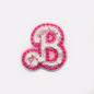 Beaded Barbie Letter Brooch Embroidery Kit