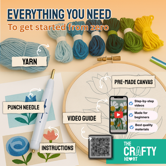 ZenStitch Punch Needle Kit for Beginners
